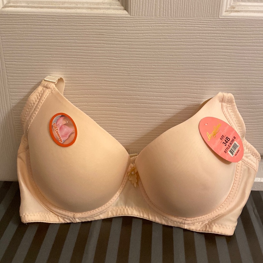 Angelina Full Coverage Bra; 34B; Nude
